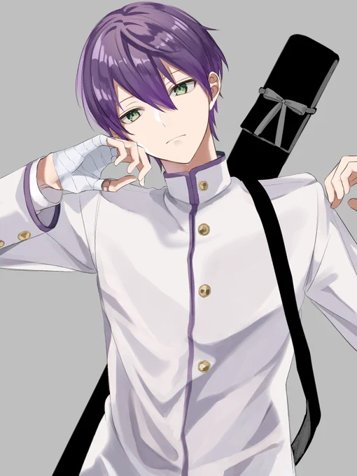 マロリク白ラン剣持刀也#金剛力也像 