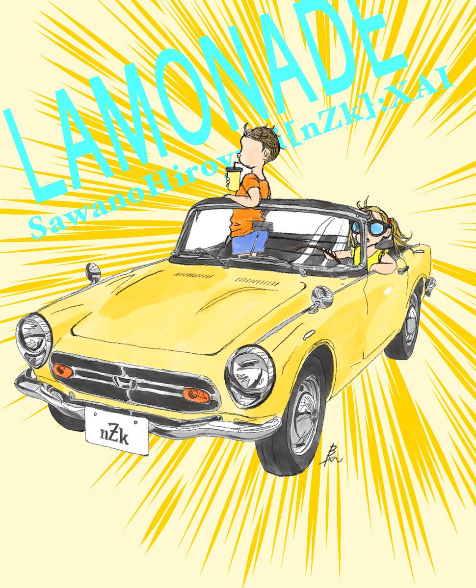 bawtwit's tweet photo. LAMONADEを聴いたイメージをイラストにしました。
#LAMONADE
#澤野弘之
#XAI
#nZk_V https://t.co/4wf48lATcz