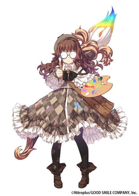 スマホアプリ『咲う アルスノトリア』にて、キャラクター『ミドラシム』を描かせていただきました!未実装ではありますが、現在ゲーム内の至書塔にて公開されています。宜しくお願い致します!#咲うアルスノトリア 