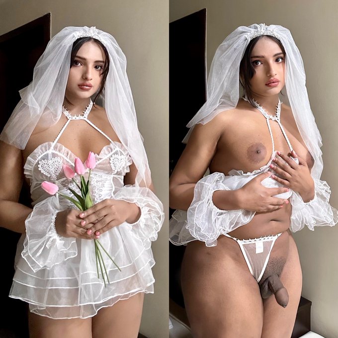 Can I be your sissy bride ? 👰‍♀️💐🤍 https://t.co/xI0o43MST2