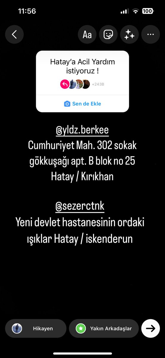 Arkadaşlarımız hala enkazda sezer kardeşimin kaldığı enkazdan sesler geliyormuş annesi öyle söyledi lütfen yardım edin 🙏#deprem #HalukLevent #OguzhanUgur #AFAD #Hatay #HelpTurkey