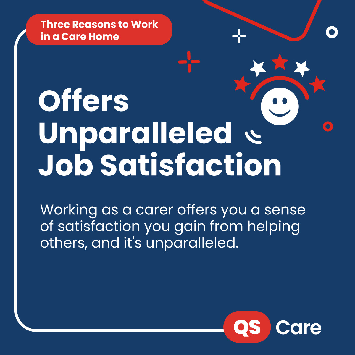 QS_Care's tweet photo. Whether it's a new career or just a change of pace, working in a #carehome can be rewarding, full of new experiences, and the chance to work with a variety of people. 

Have you always wanted to work in care homes? We can help you find a new career:
https://t.co/zbskZRimhY https://t.co/dliOPAwoWU