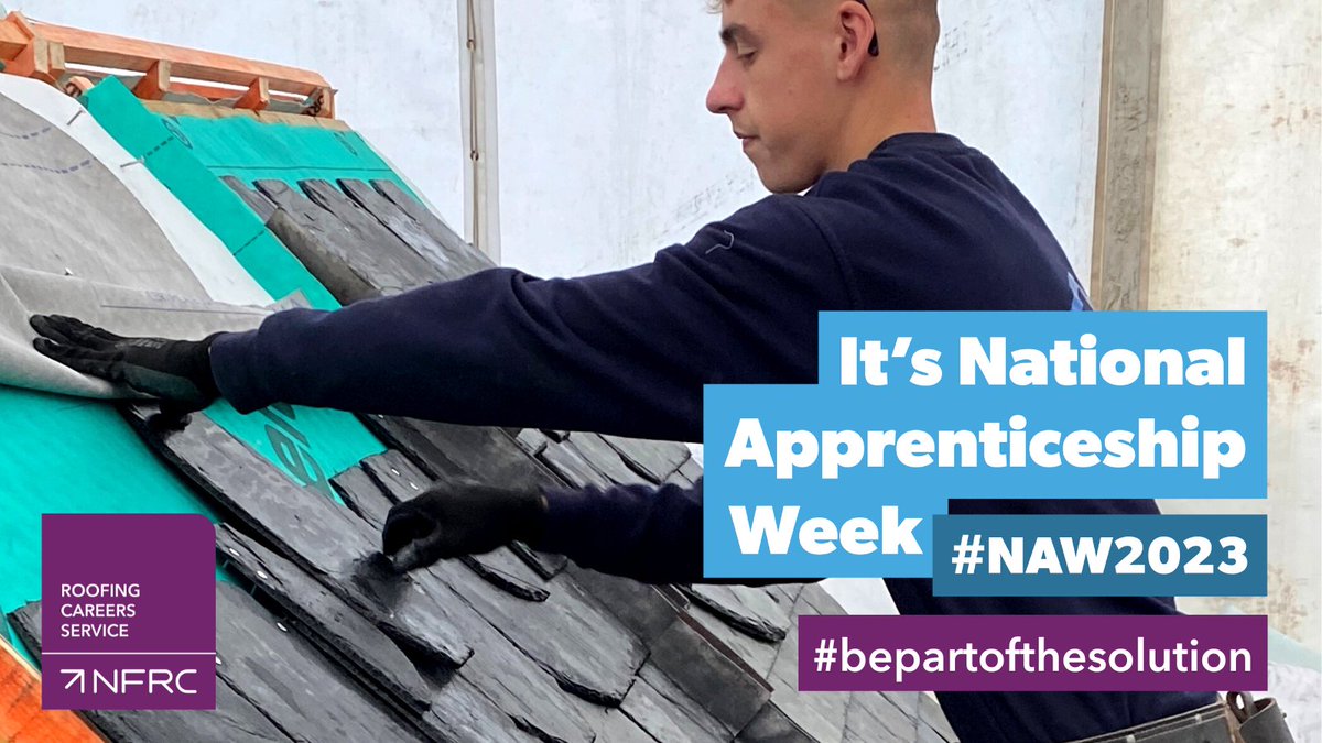 Help to future-proof your roofing company by offering work experience and career talks.

#Bepartofthesolution to solve the skills gaps in #roofing by raising interest and awareness of roofing as a career choice.