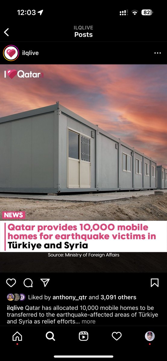 iloveqatar's tweet photo. #Qatar providing 10,000 homes to support #Turkey and #Syria https://t.co/CQ5qUljjz6