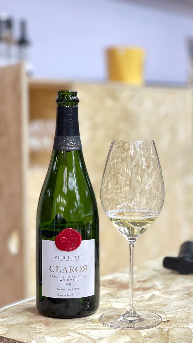 Nueva añada Claror Paratge Qualificat Brut Nature 2015 de @VinselCep 

#BWW #BWW2023 
#VinsElCep #DOCava