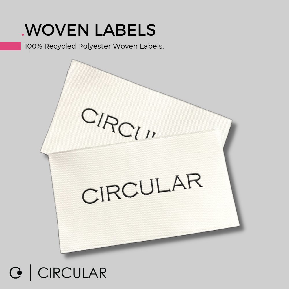 Woven Labels - an essential part of garment branding - Completely bespoke and available in a range of qualities, finishes and styles to suit your brand.

#wovenlabel #wovenlabelsuk #wovenlabelsforclothing #cottonlabels #clothinglabels #brandlabel #sustainablelabel #recycledlabels