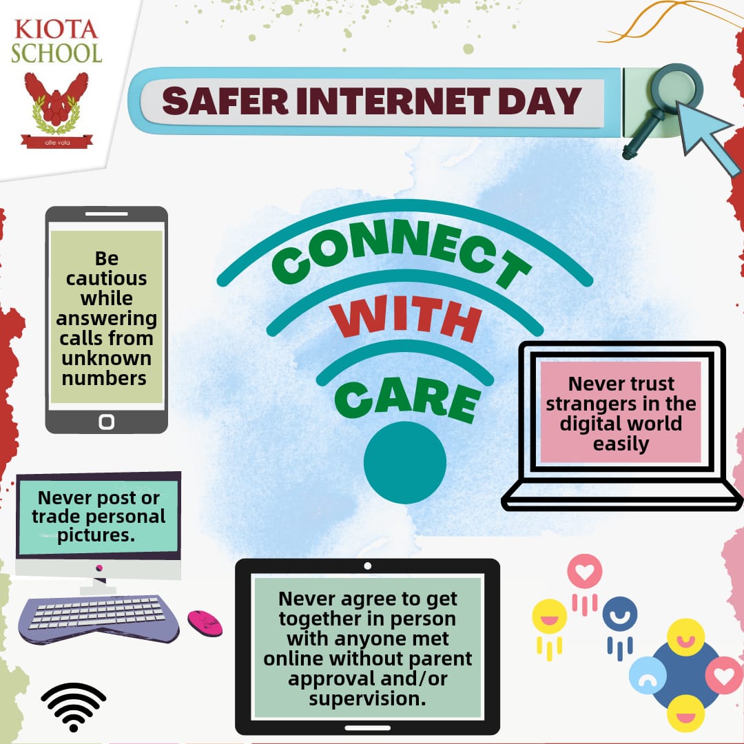 KiotaSchool's tweet photo. Safer Internet Day. 
We come together to make the internet a safer and better place for all, mainly for children and young people. 

SEC_RITY is not complete without U! 

#Kiotalife #Kiotacommunity #Saferinternetday #Internetsafety #childinternetsafety https://t.co/K99dA8pK4p