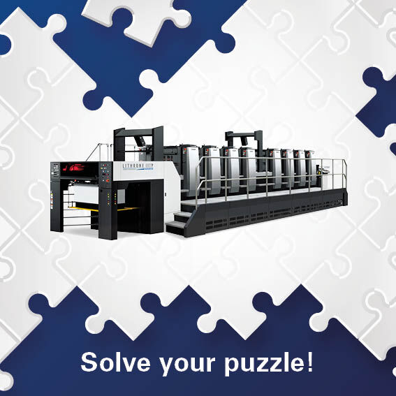 Increasing energy costs, lack of skilled human resources, and environmental legislation. Three of the many pieces to your challenging puzzle. Come to the Open House on 15 &amp; 16 March.
Register here bit.ly/3YvzmRm 

#Komori. Count on us!
#Komori100 #invite #print