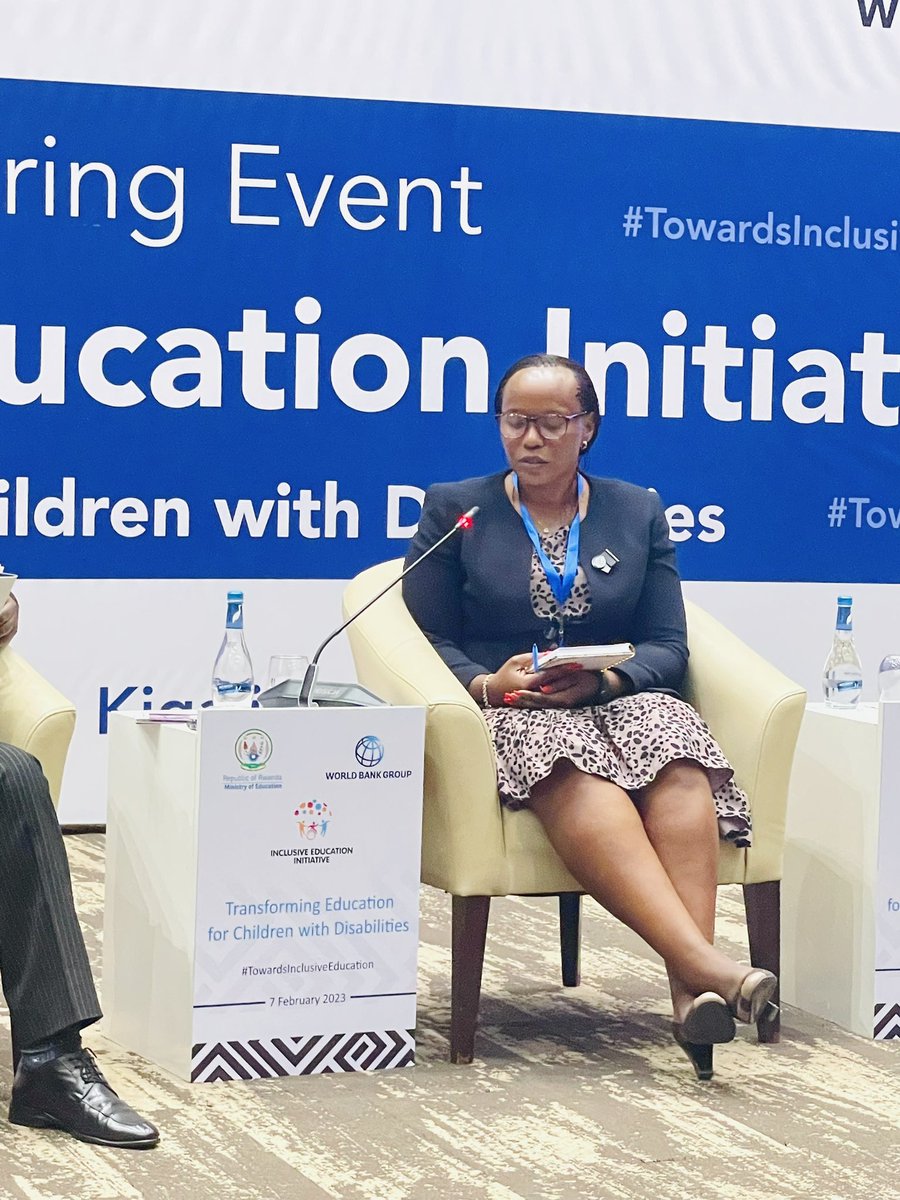 kidwai_huma's tweet photo. With over 100 participants from #Rwanda’s civil society organizations, central and local government agencies, and education partners, we @WBG_Education @WBG_Inclusion are happy to launch the final products of our #InclusiveEducationInitiative! https://t.co/BRm2iXYPn9