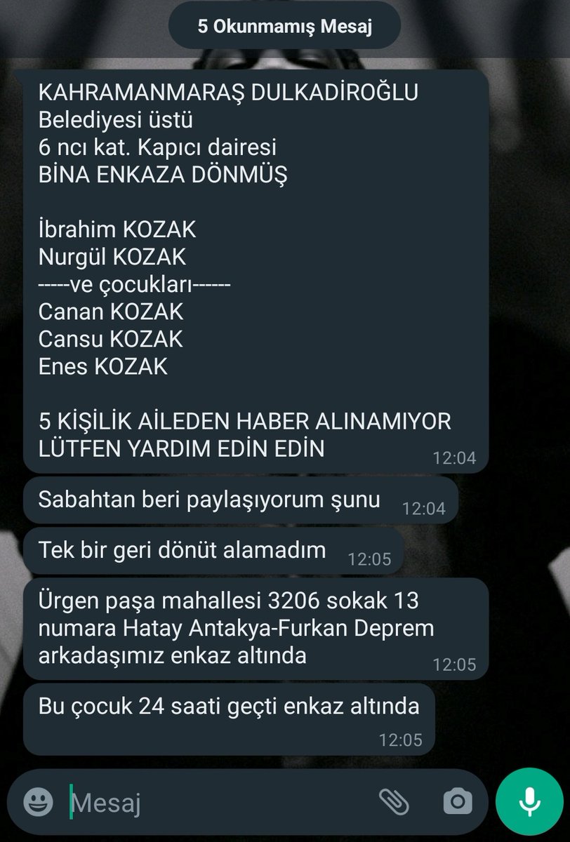 Lütfen yardım edin, hiç bir AFAD ekibi yok orada ve kaç saattir enkaz altındalar #deprem #Kahramanmaras #antakya #kahramanmarasdepremi #antakyadeprem #Hatay #seferberlik #PrayForTurkey #HelpTurkey