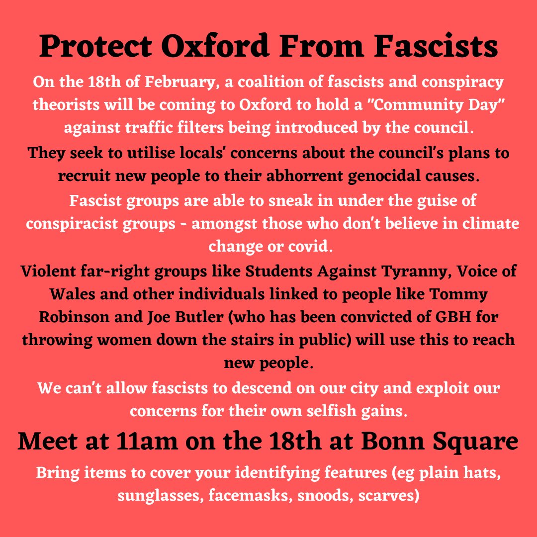 Oxford Anti-Fascists tweet media