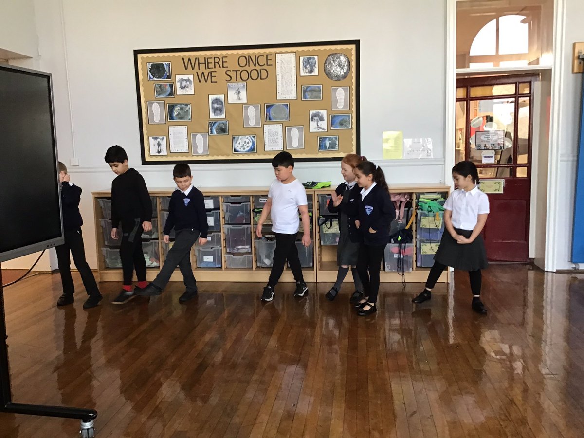 ABCPschool's tweet photo. #Class34P are practising our Greek-inspired dance and trying to add more levels and different formations! #ABPE https://t.co/fmWMrBOnqq
