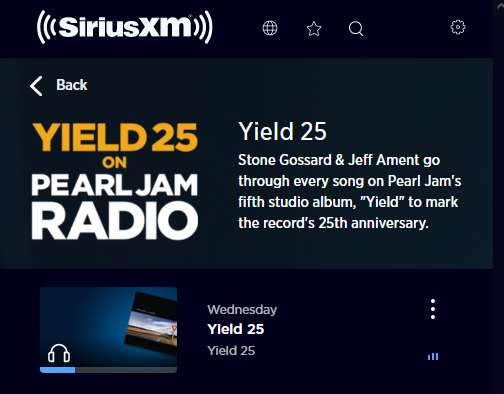demetriosns's tweet photo. #PearlJam #Yield25 #SiriusXM #OnDemand #StoneGossard #JeffAment #Yield #PJRadio 📻 https://t.co/eTbZTlKBnH