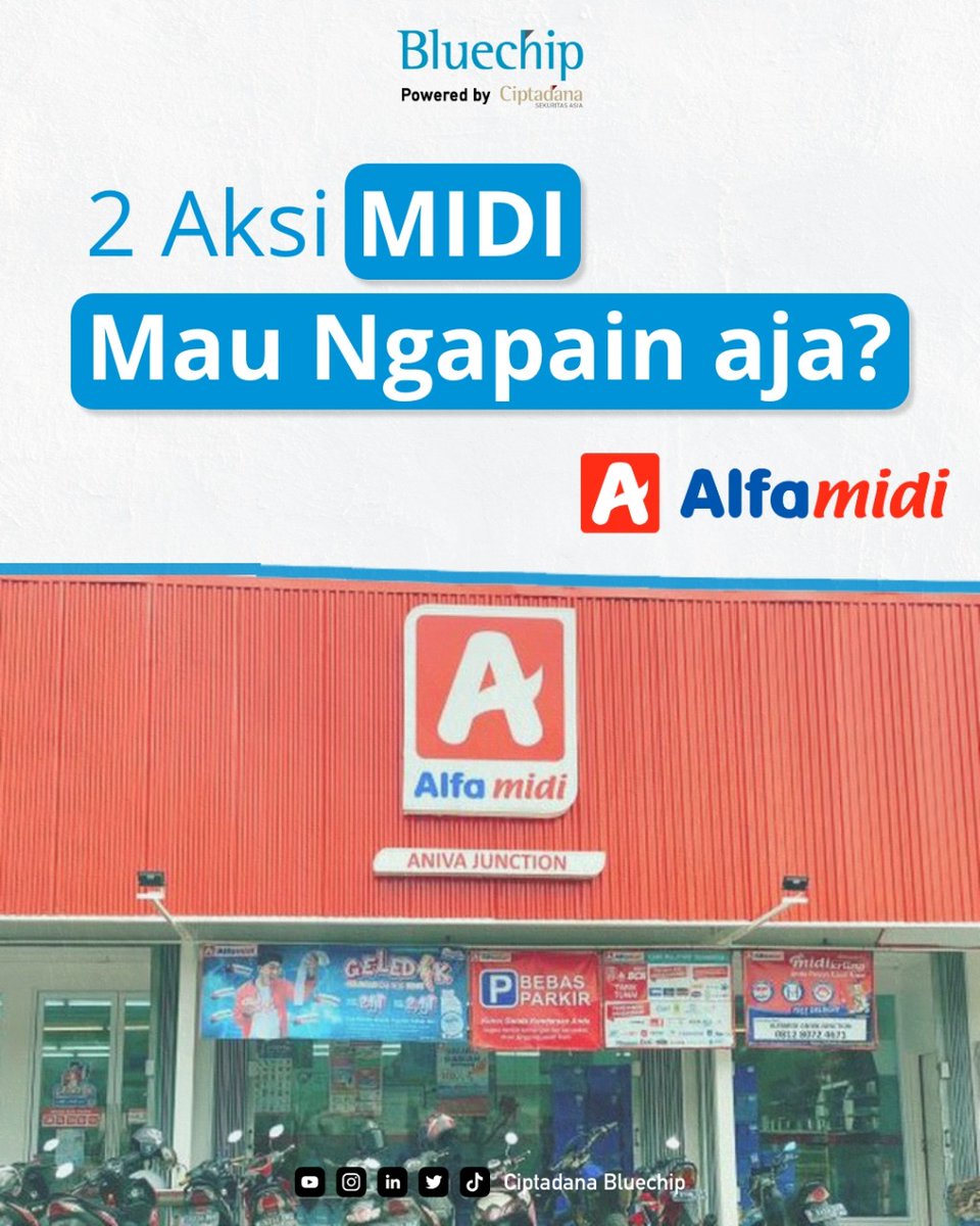 pinepickid's tweet image. Ada aksi apa saja yang akan dilakukan emiten Alfamidi ini? $MIDI 🤔

Kepoin disini makanya👇
instagram.com/p/CoMgnzCp5OM/…

#MIDI #AMRT #alfamidi #alfamart #retail #alfa #ihsg #saham #pasarmodal #belajarsaham #investasi #analisasaham #stocksplit #rightissue