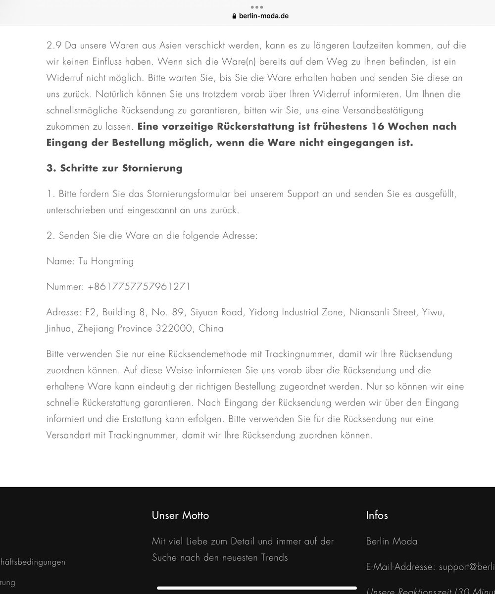 NeuesAusDemNest's tweet image. „Berlin Moda“ - nur echt aus China!
#TwitterSpam