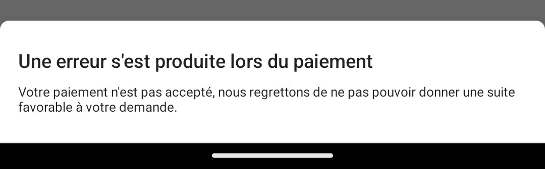 brahimsidhoum's tweet photo. @leboncoin  bonjour, apparemment votre système de paiement rencontre des petits soucis car je suis dans l'impossibilité d'effectuer des achat via CB ( en essayant avec de multiples cartes) .
Pouvez vous éclaircir la situation ? https://t.co/uuBFpJ7kq2