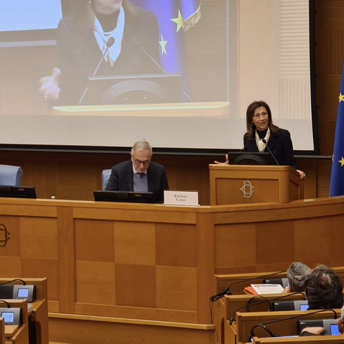 Safer Internet Day 2023. A Montecitorio con @telefonoazzurro per confrontarsi con relatori istituzionali, nazionali e internazionali, sull'implementazione di azioni concrete per la tutela e la protezione dei ragazzi nell’ambiente digitale. #SID23 #saferinternetday