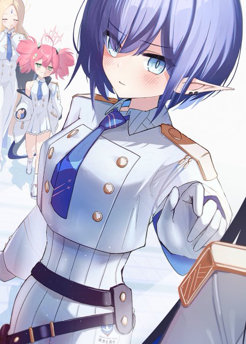 リンにごめんなさいするアオイ#ブルアカ 