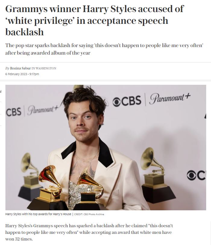 PrisonPlanet's tweet photo. I see Harry's 'original sin' of being white didn't protect him from the mob no matter how many dresses he wore. https://t.co/QeGpwAvb0n