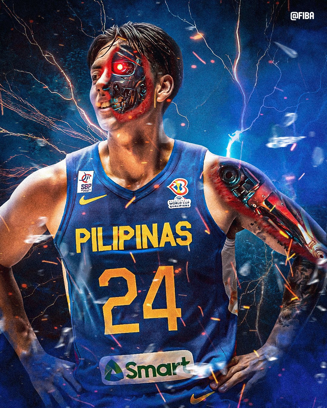 FIBA Basketball World Cup 2023 🏆 on X: Bionic Filipino 🤖 If Dwight Ramos  plays in Window 6 of the Asian Qualifiers, he'll become the only player to  suit up in EVERY
