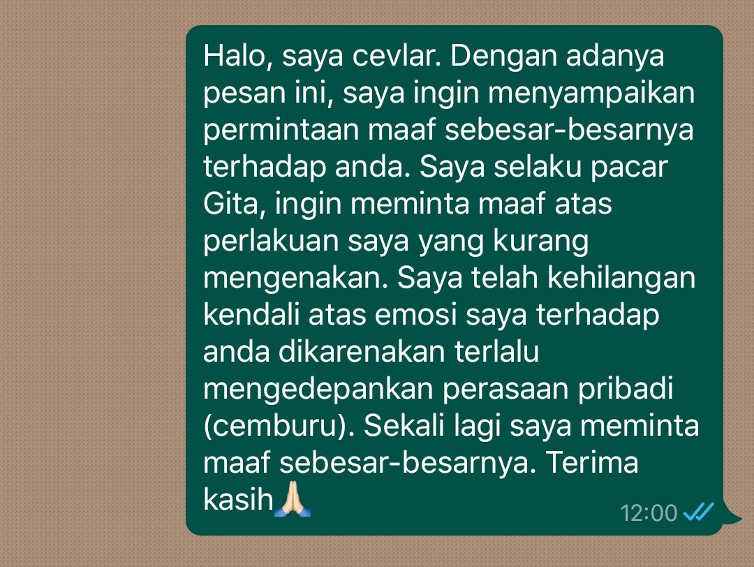 titikfiksi's tweet photo. 085. yg atas pov cevlar, salah wpp maap😭 https://t.co/ba8aNQI9lE