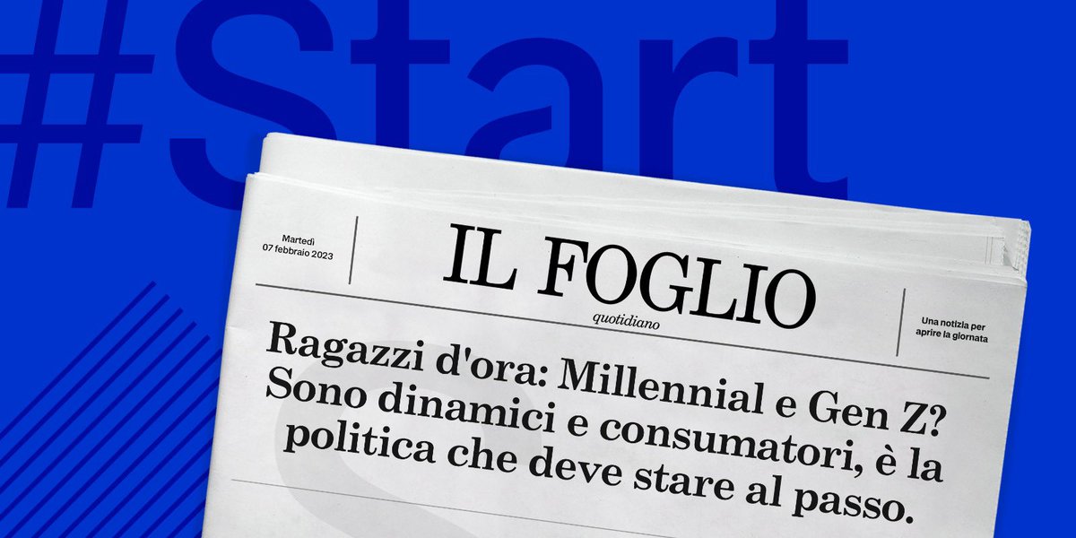 Grazie a millennial e zoomer la pandemia non è diventata una recessione e la rivoluzione tecnologica non si è arrestata. Ne parla oggi il Foglio, riportando l’analisi di McKinsey. #Start #7febbraio