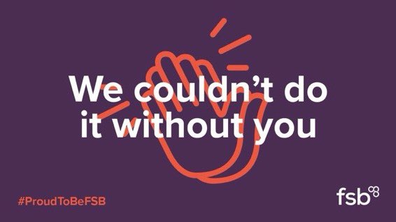 FSBGlosandWoE's tweet image. Up and running at the online #ProudToBeFSB celebration of the amazing work our volunteer supporters throughout the country do to ensure that @fsb_policy remains the biggest and most effective voice for small businesses this country has ever seen. 

Well done #TeamFSB