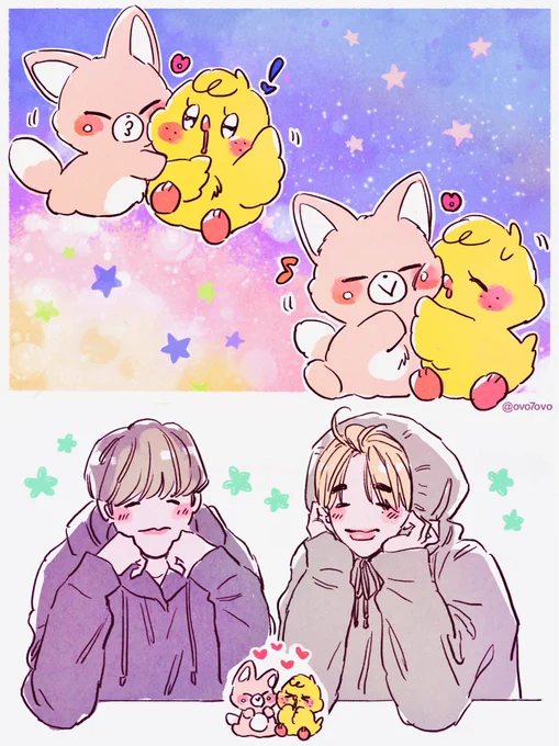 💕🦊🐤💕 