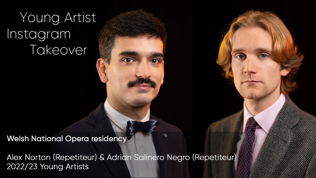 natoperastudio's tweet photo. 🚨Instagram takeover alert! We're at @WNOtweet for our first residency of the year!🏴󠁧󠁢󠁷󠁬󠁳󠁿

Head over to our Instagram to see an insight into life as a NOS #repetiteur with 2022/23 Young Artists Alex Norton and Adrian Salinero Negro. 

➡️https://t.co/472p3hXGYH https://t.co/9kY7eg6yHb