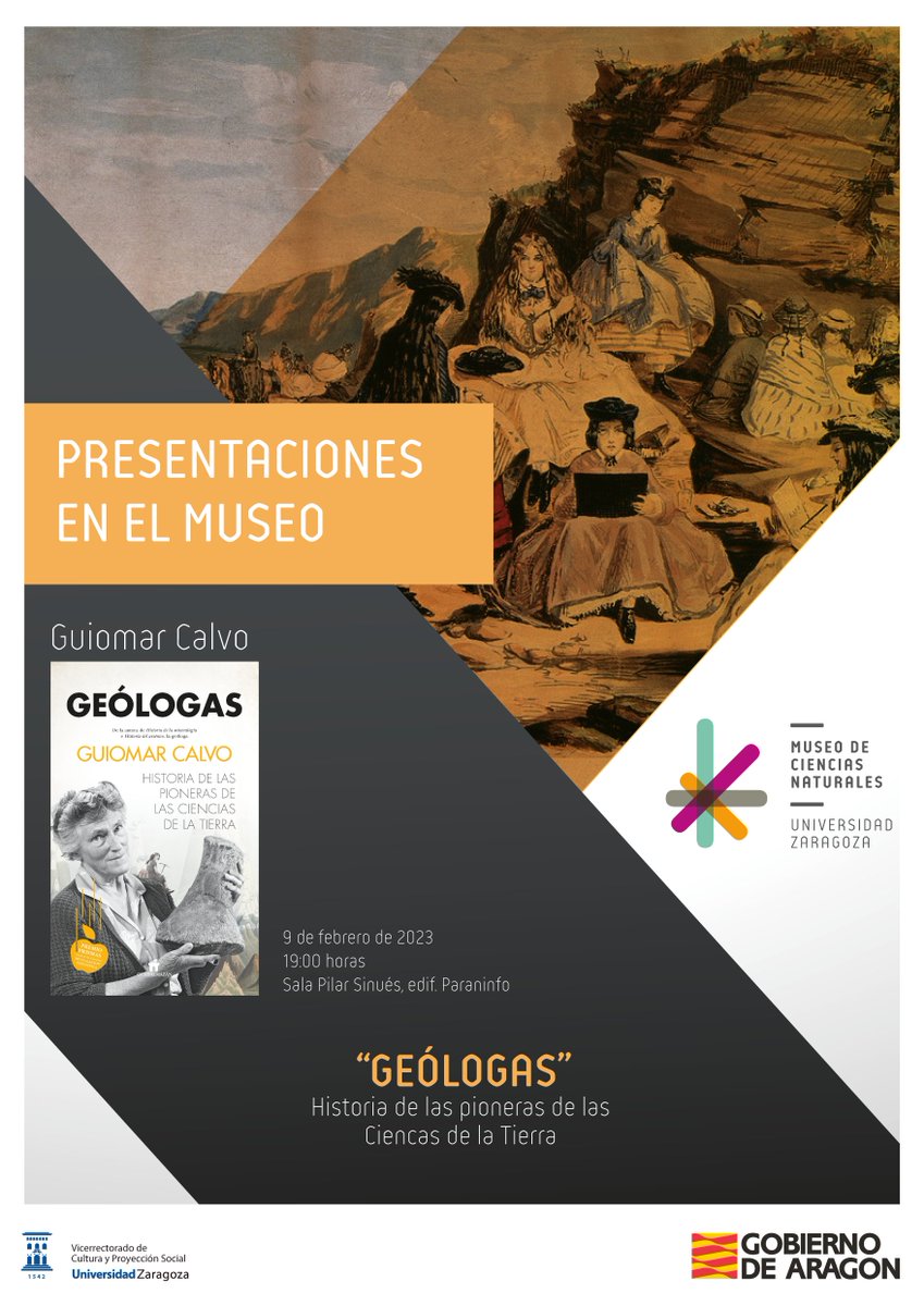 Guiomar Calvo (@guiocs) on Twitter photo Este jueves se presenta en el <a href="/museonat/">Museo Ciencias Naturales UZ</a> mi último libro, Geólogas, dentro del ciclo de actividades que organizan para el #11F2023 <a href="/11defebreroES/">Día Mujer y Ciencia</a>. Conoceremos la historia de algunas de sus protagonistas, ¡no os lo perdáis! 🤭 Este jueves se presenta en el <a href="/museonat/">Museo Ciencias Naturales UZ</a> mi último libro, Geólogas, dentro del ciclo de actividades que organizan para el #11F2023 <a href="/11defebreroES/">Día Mujer y Ciencia</a>. Conoceremos la historia de algunas de sus protagonistas, ¡no os lo perdáis! 🤭