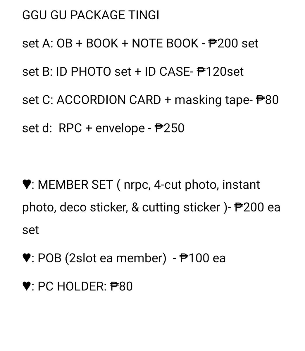 hssncartsz's tweet photo. ﾐ ꒰ #colebentables ☻ ꒱ 彡
💸 wts lfb enhypen pc
                   人◝𓆩♡𓆪◜人
 
↝ check reply for more info !
↝ x for impatient buyers !
↝ read pinned twt for more info !

🏷️ enhypen ggu ggu package 2023 tingi https://t.co/7Zg4rI1CFF