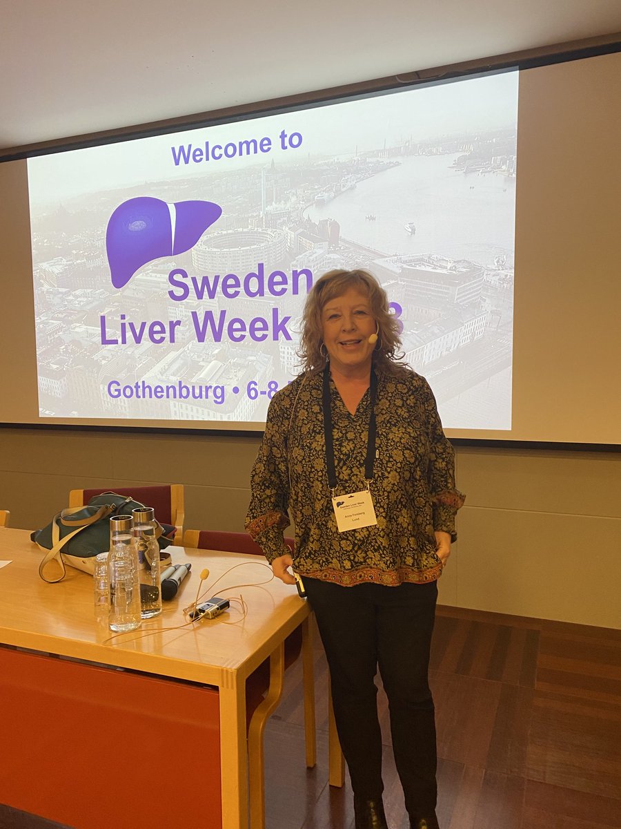 Being among friends at Sweden Liver week presenting on PREMS and PROMS. 💫❤️