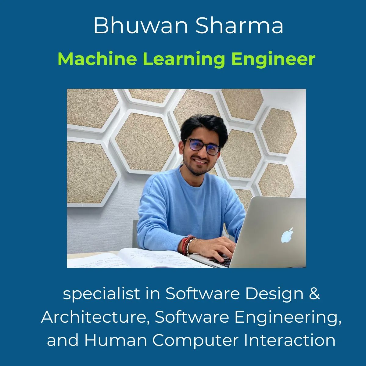 #teamprofile #meettheteam
Bhuwan is not only our go to person for AI and Machine Learning, he is also an amazing team player, always curious about ways in which he can contribute to the team's efforts and performance. 
#arthritis #awareness #dowhatyoulove @liaonet #startupjob