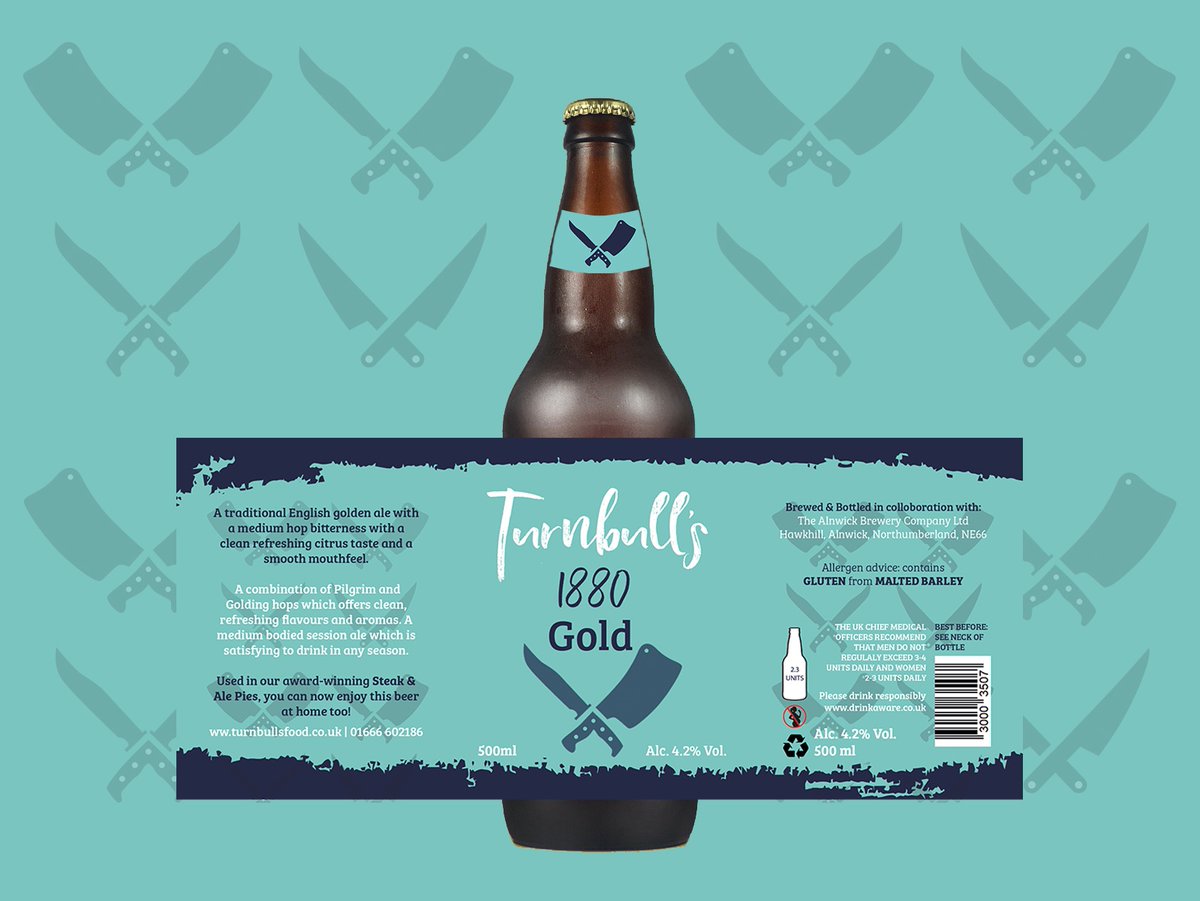 Turnbull's Northumbrian Food (@turnbullsfood) on Twitter photo Now that #dryjanuary is over... have you tried our very own beer?
Brewed in collaboration with <a href="/AlnwickBrewCo/">Alnwick Brewery Co</a>, 1880 Gold is the perfect pairing for pies! Now that #dryjanuary is over... have you tried our very own beer?
Brewed in collaboration with <a href="/AlnwickBrewCo/">Alnwick Brewery Co</a>, 1880 Gold is the perfect pairing for pies!