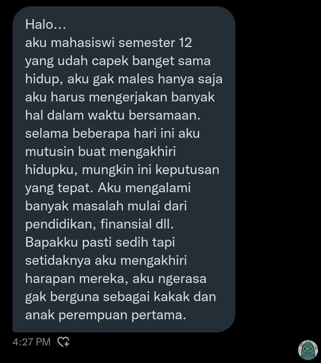 tanyarlfes's tweet image. 💚 [ TITIPAN] 
kasih kk nya semangat atau motivasi dong guys🥺