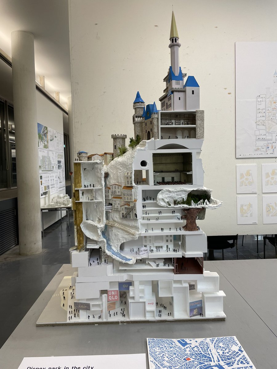 ponde_architect's tweet photo. ＃卒制でディズニー計画 https://t.co/qUTYncOPyg