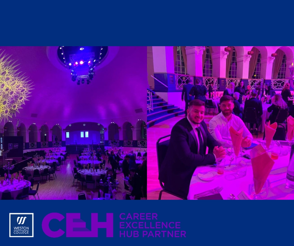 Last week, Ryan &amp; Stefan attended the 'Celebration of Success' event hosted by Weston College.

They enjoyed a 3-course meal cooked by the college students and were happy to attend a night of celebrations. Congratulations to all the nominees! 👏🏼”