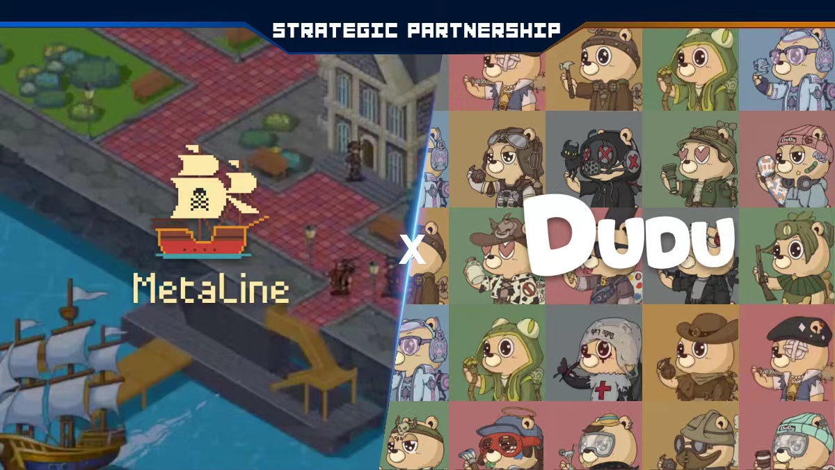 Announce our partnership with <a href="/dudulabNFT/">DuDu</a> 🔥

🐻DuDuLab is an NFT project team incubated by Baidu. NFT main image is Baidu's largest IP - DUDU

❤️‍🔥Giveaway 20 MetaLine #WL

1⃣Follow <a href="/Metaline001/">MetaLine X</a> <a href="/dudulabNFT/">DuDu</a> 
2⃣Join discord.gg/E9xhazpwNR 
3⃣RT,like 

#WLGiveaway #NFTGiveaways