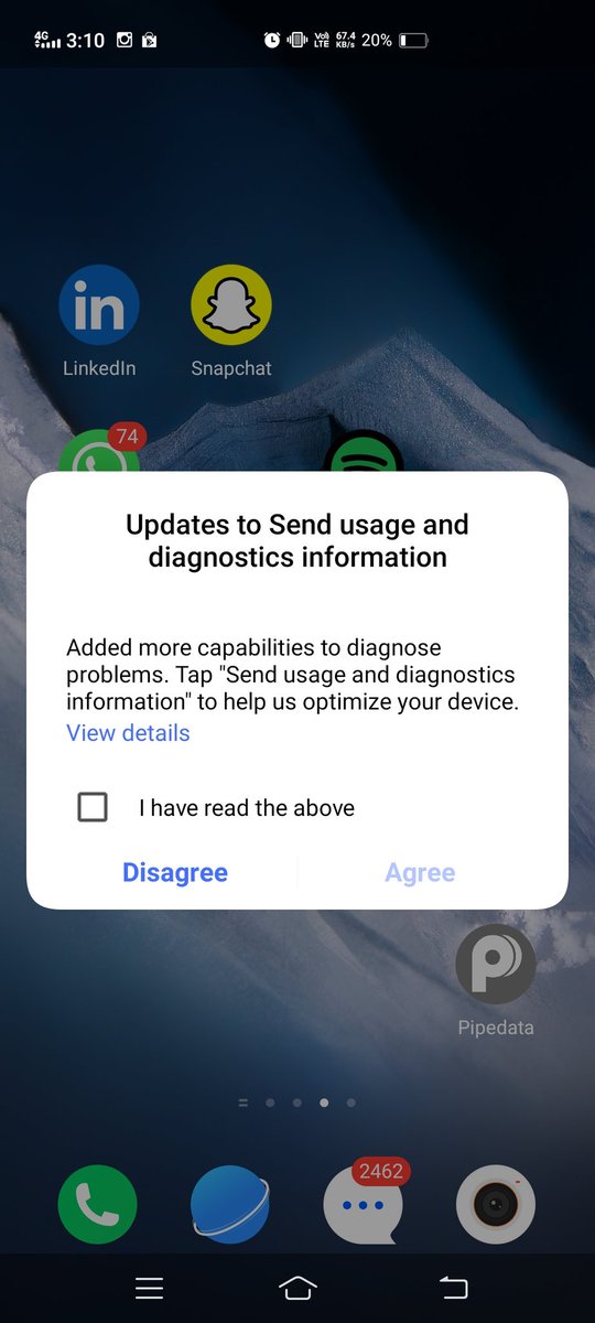 _sachinkhot's tweet photo. Why @Vivo_India new update required my usage data?

#Security #vivo https://t.co/jGM1vClIwj