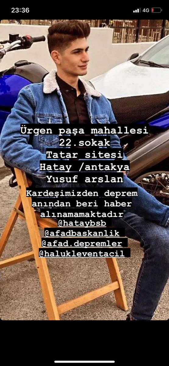 ireemecir's tweet photo. @chpgenclikgm Ürgen paşa mahalesi 22.sokak tatar sitesi Hatay/Antakya Yusuf Arslan https://t.co/COEZdFgleq