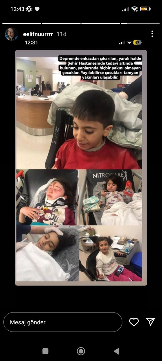 Adana Şehir Hastanesinde hiçbir yakını olmayan çocuklar var aileleri görebilmesi için yaymaliyiz #seferberlik #MehmetcikSahaya