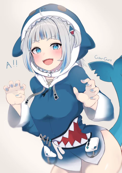 がうる・ぐらかわいい#gawrt  #gawrgura 