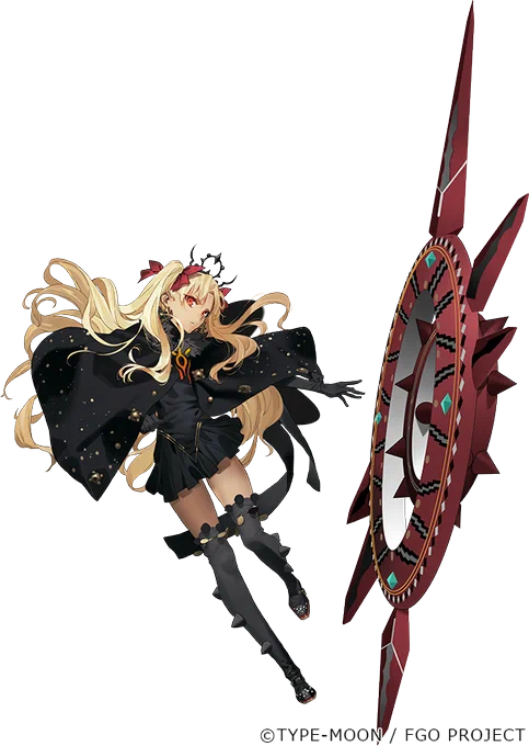 FGO 第2部 第7章「ナウイ・ミクトラン 惑星を統べるもの」にてオルタ化したエレシュキガルを描かせていただきました～どうぞよろしくお願いします 