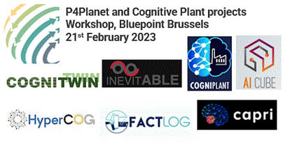 Together with other #CognititvePlant projects, COGNITWIN will present research challenges and results in Brussels on Feb. 21. Register now and join the discussion about the future of the #processindustry in Europe. More info on registration and agenda: eventbrite.com/e/p4planet-and…