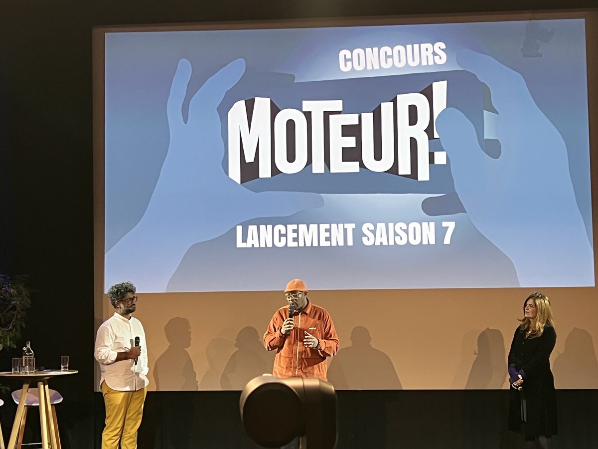Quel formidable lancement Saison 7 ⁦<a href="/leprojetmoteur/">Le projet Moteur!</a>⁩ 🌟 Avec <a href="/oxmopuccino/">oxmO Puccino</a> Président du jury #ConcoursMoteur qui succède à #AgnesJaoui Si fière de l’évolution de l’association, portée avec brio par ⁦<a href="/CaroSeneclauze/">Caroline Sénéclauze</a>⁩   Un plein d’émotions, comme toujours. BRAVO 🎉