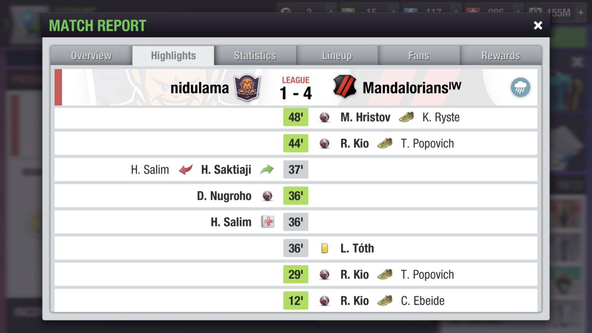 MandalorianMSC's tweet image. Yeah, another impressive to continue a close battle at the top of the table. We can’t get comfortable now. Every win, every goal matters. #Mandos #TopEleven