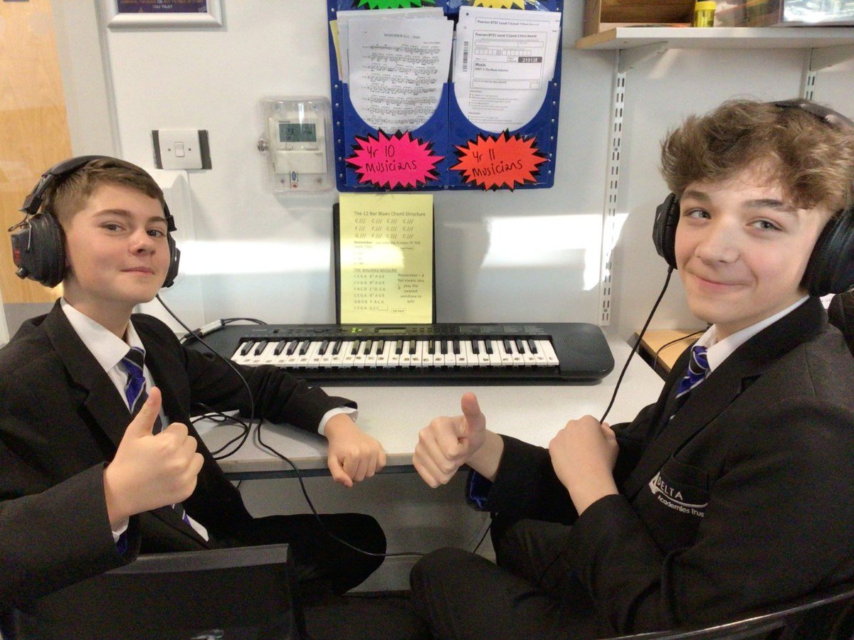 DeltaDonValley's tweet photo. Fantastic performing and self-assessment from Year 9 in music this morning!
#gettingbetterallthetime #TeamDVA https://t.co/1di6tFZQPE