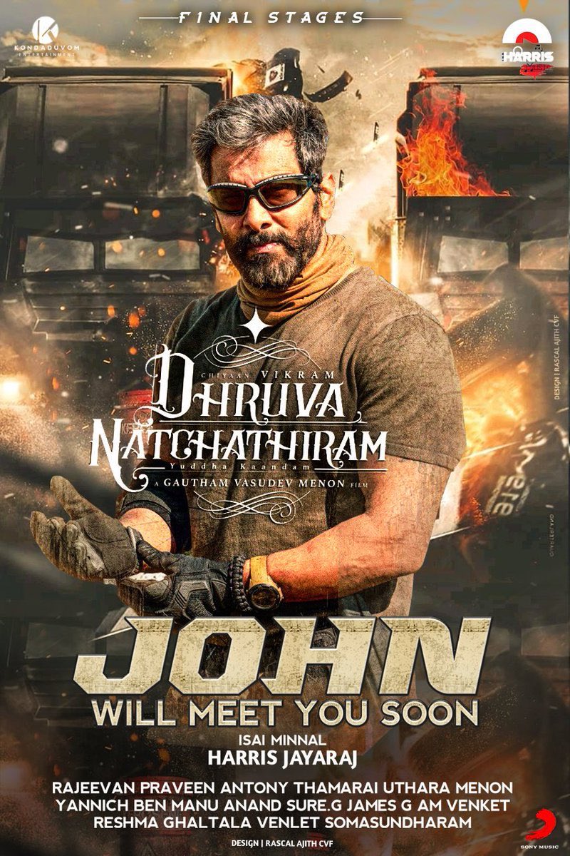 Santhosh_No1's tweet photo. #John as Ghost in Dhuruva Natchathiram See the Trailer 1 https://t.co/YtuWV9fkx2
Maybe the next Ghost in #LCU
Gvm🤜🤛Loki
#johnwillmeetyousoon
#lcuconnect
#dhuruvanatchathiram https://t.co/hO9uaXscfQ