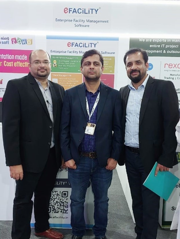 efacilityin's tweet photo. We profusely thank Mr. Awdesh Chetal, CEO, and Mr. Ravi Chandran, Regional Sales Director (Oman), our partners from HyperThink Systems, for visiting our stall and meeting Subhash B and Syed B.
#SIERRA #eFACiLiTY #LEAP2023 #SaudiArabia #MiddleEast #Oman #hyperthinksystems https://t.co/Dl0ttsjOEJ