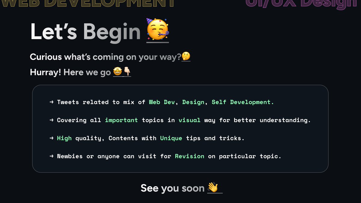 shivu_polymath's tweet image. Let’s Go 🤩

#webdev #designer #uiux #Tweets #javascript